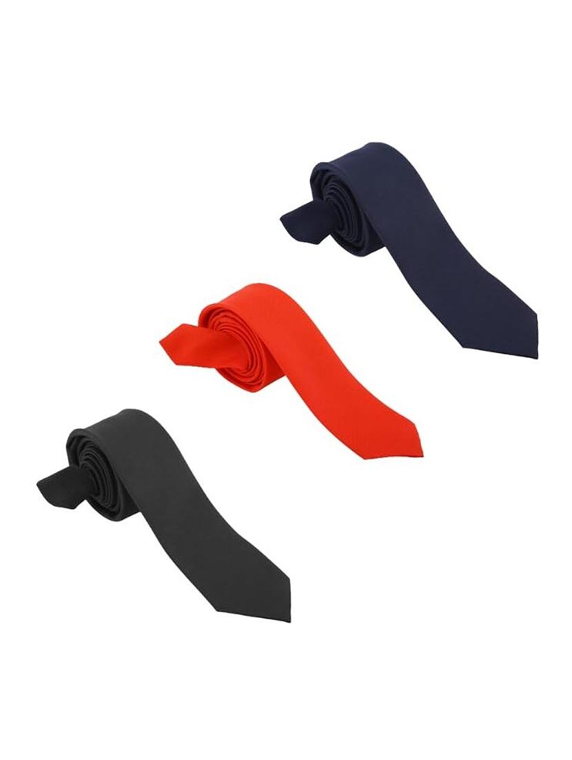 men pack of 3 solid formal tie - 21980305 -  Zoom Image - 0