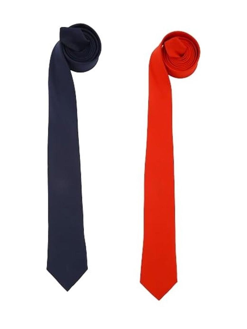 men pack of 2 solid formal tie - 21980306 -  Standard Image - 1