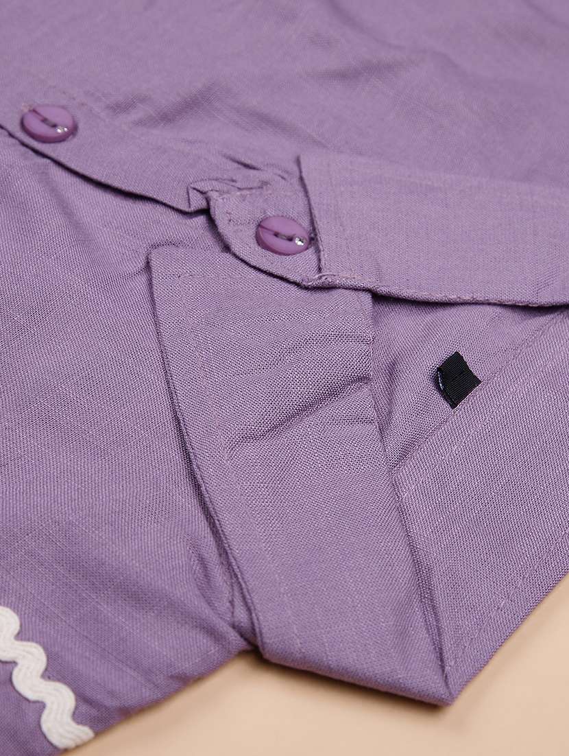 girls self designed long sleeve collared shirt - 21980528 -  Standard Image - 1