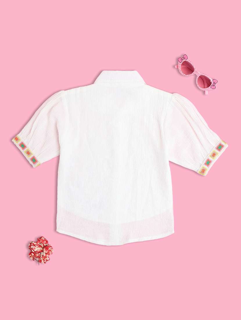 boys solid with work short sleeves shirt - 21980643 -  Standard Image - 1