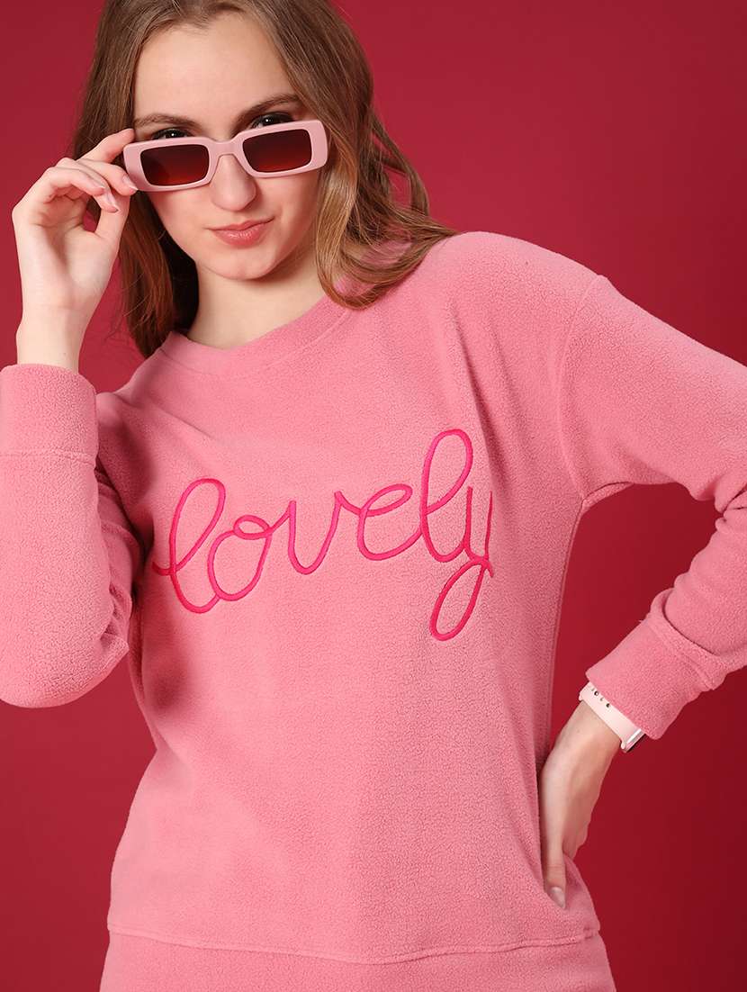 women printed long sleeve sweatshirt - 21980755 -  Standard Image - 1