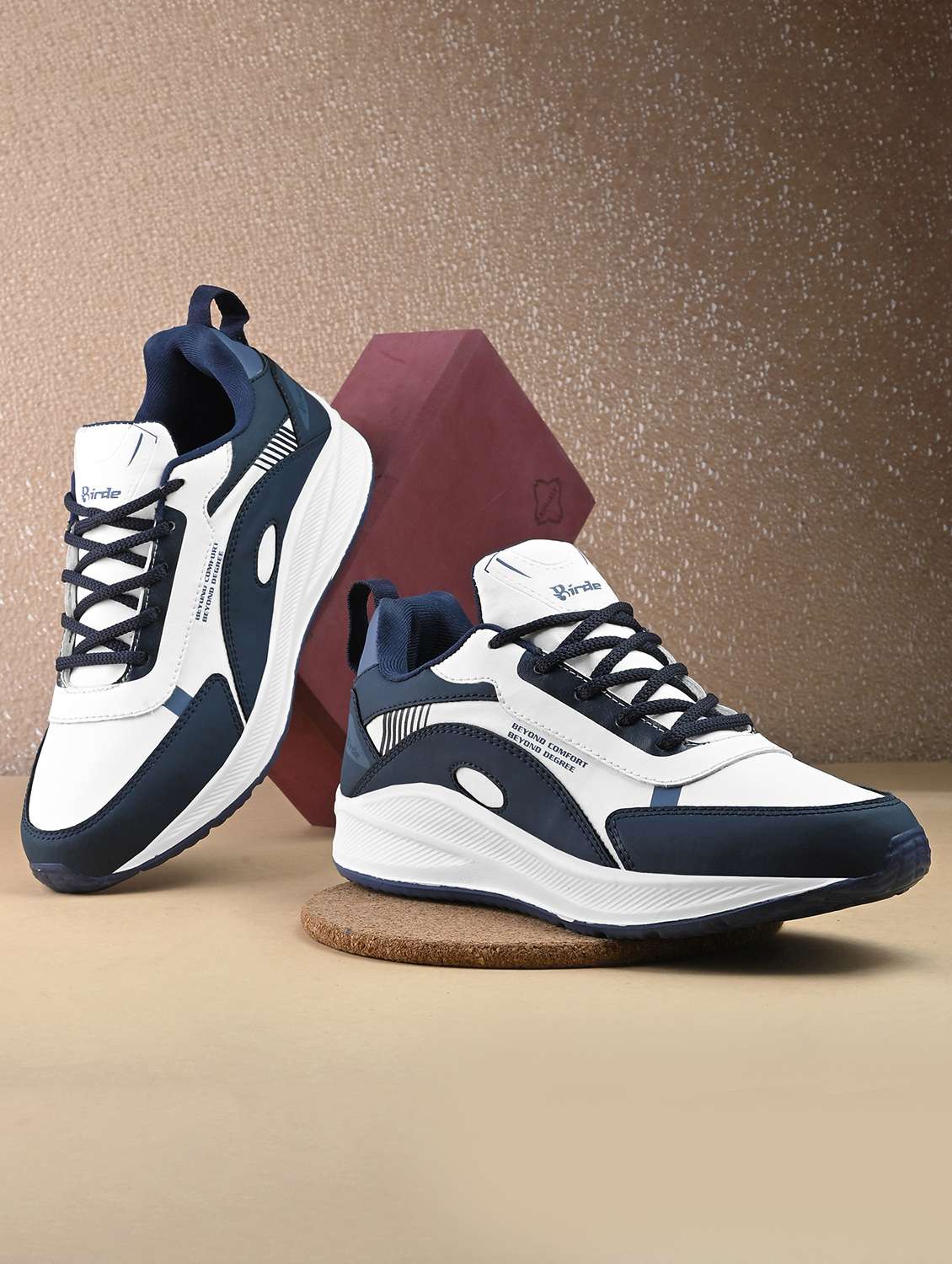 men blue lace-up sport shoe - 21980880 - Zoom Image - 0
