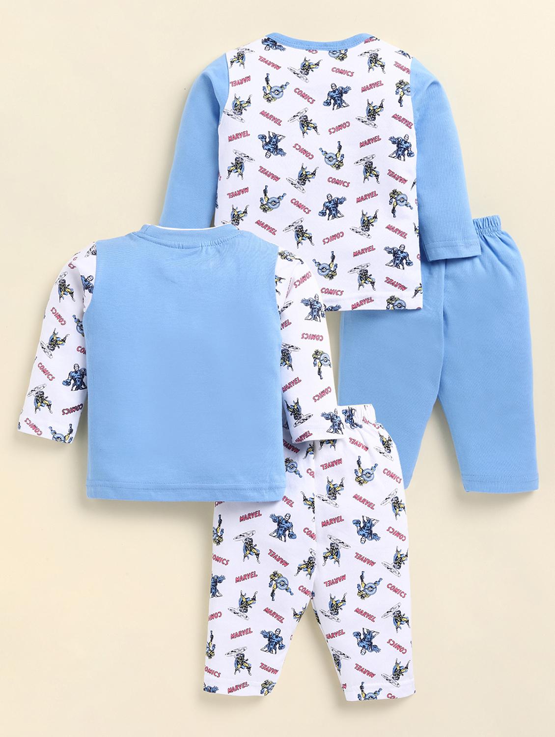 kids pack of 2 printed full length set - 21980887 - Standard Image - 4