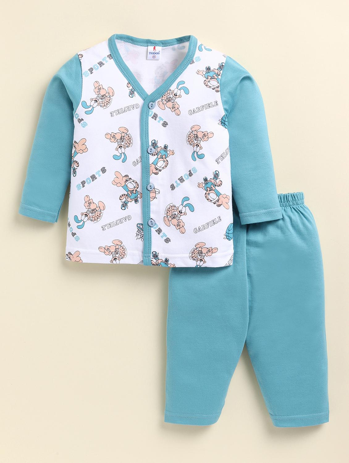kids pack of 2 printed full length set - 21980890 - Standard Image - 1