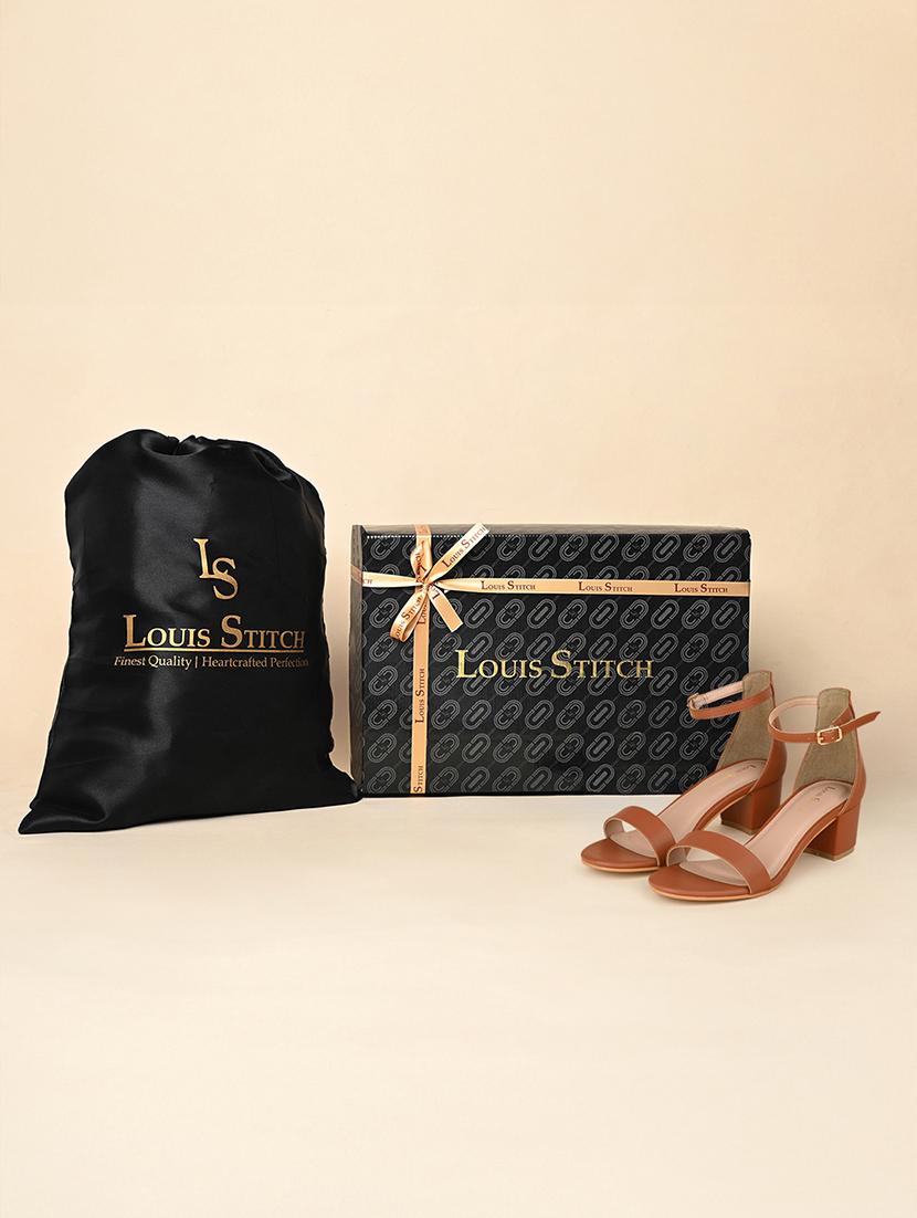 women solid ankle strap block sandal - 21980909 - Standard Image - 4