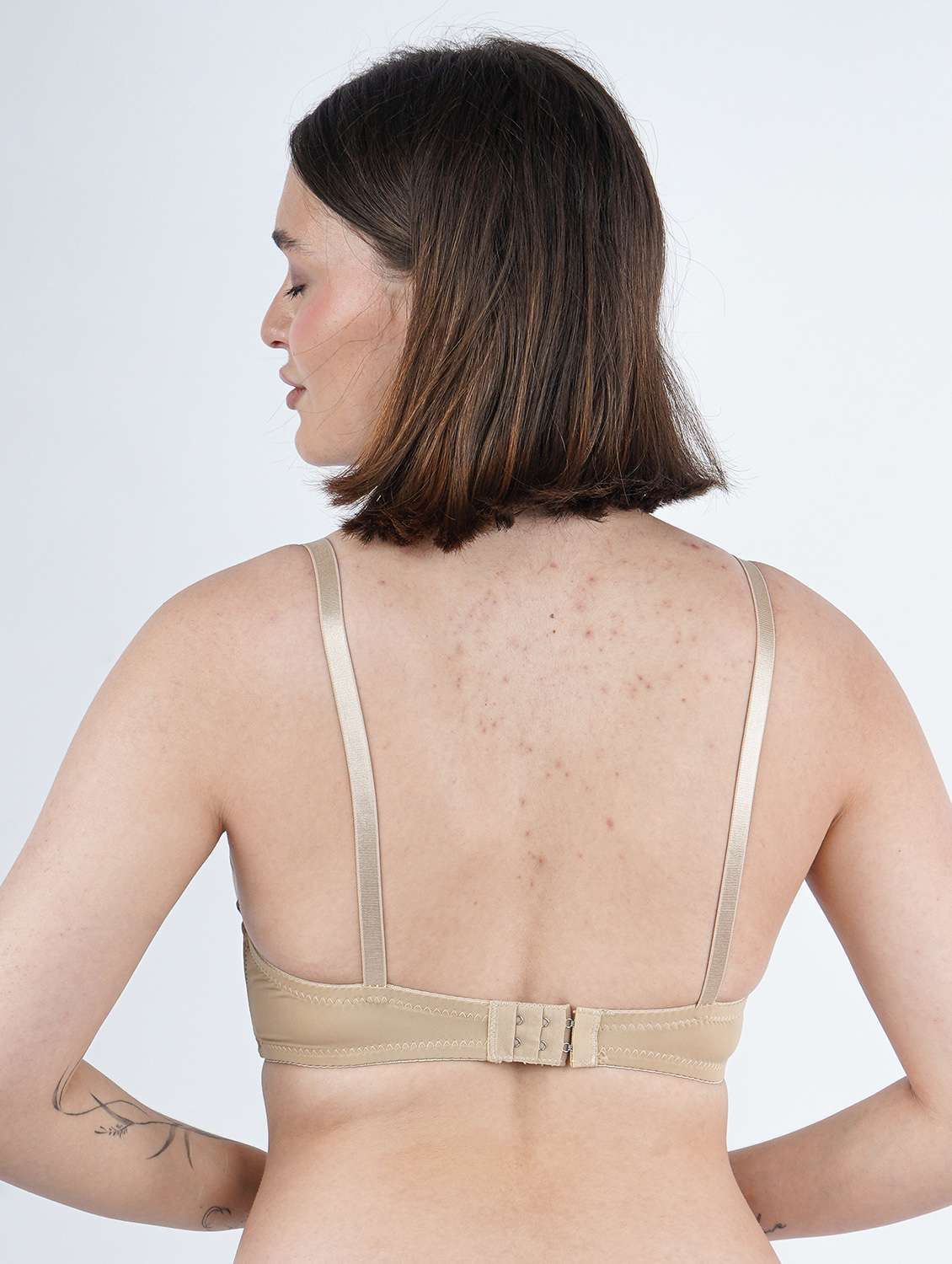 women beige solid underwired push up bra - 21981506 -  Standard Image - 4