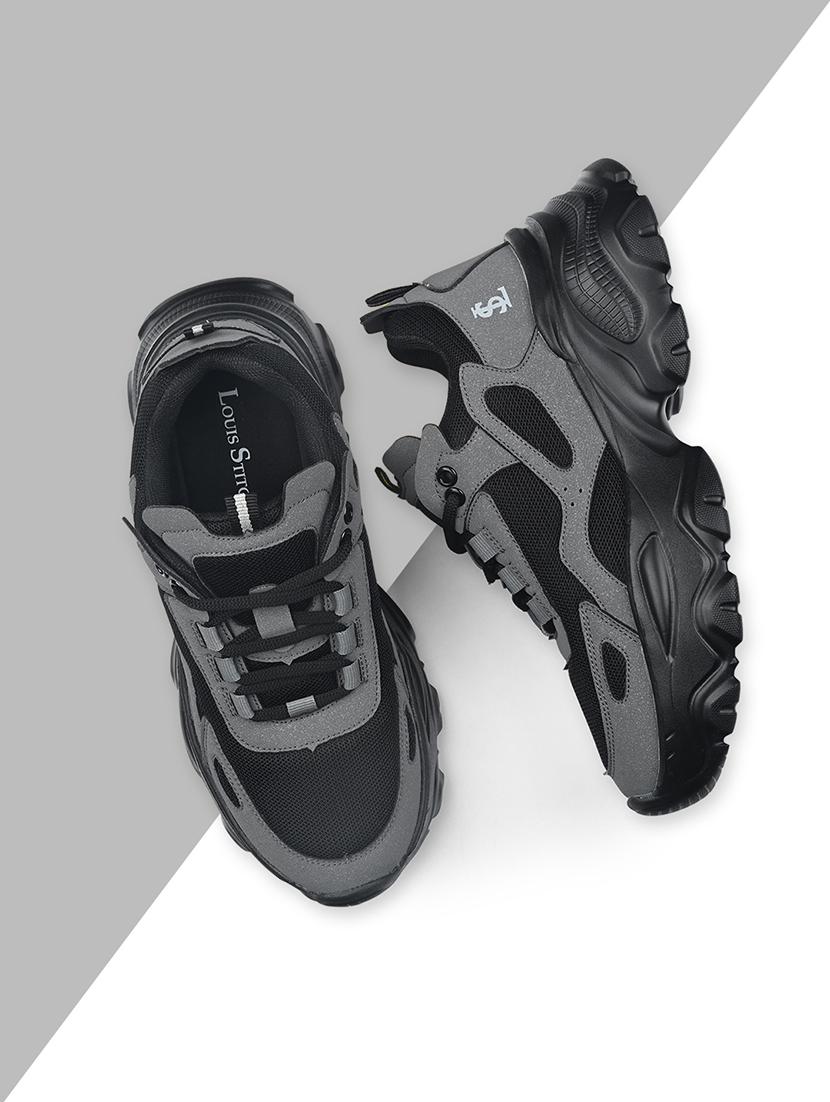 women black lace-up sneaker - 21981509 - Standard Image - 1