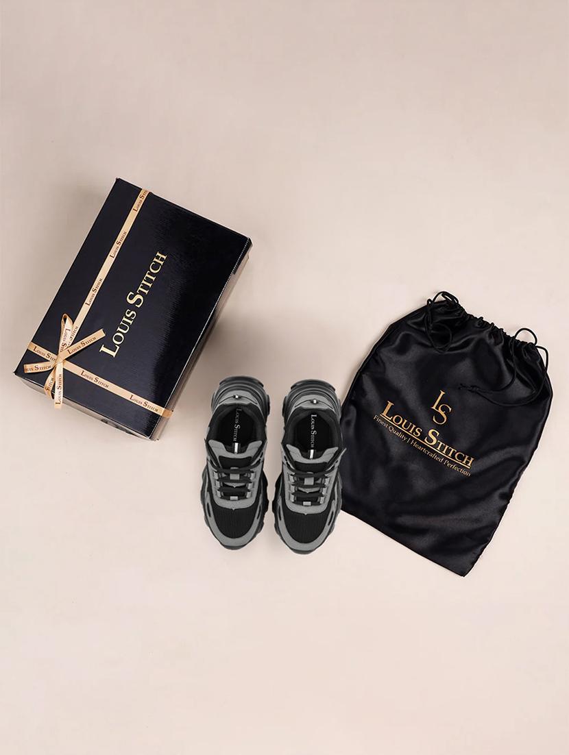 women black lace-up sneaker - 21981509 - Standard Image - 4