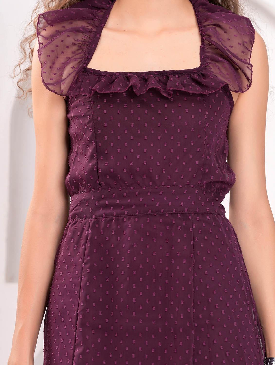 women self designed halter neck backless dress - 21981550 - Standard Image - 4