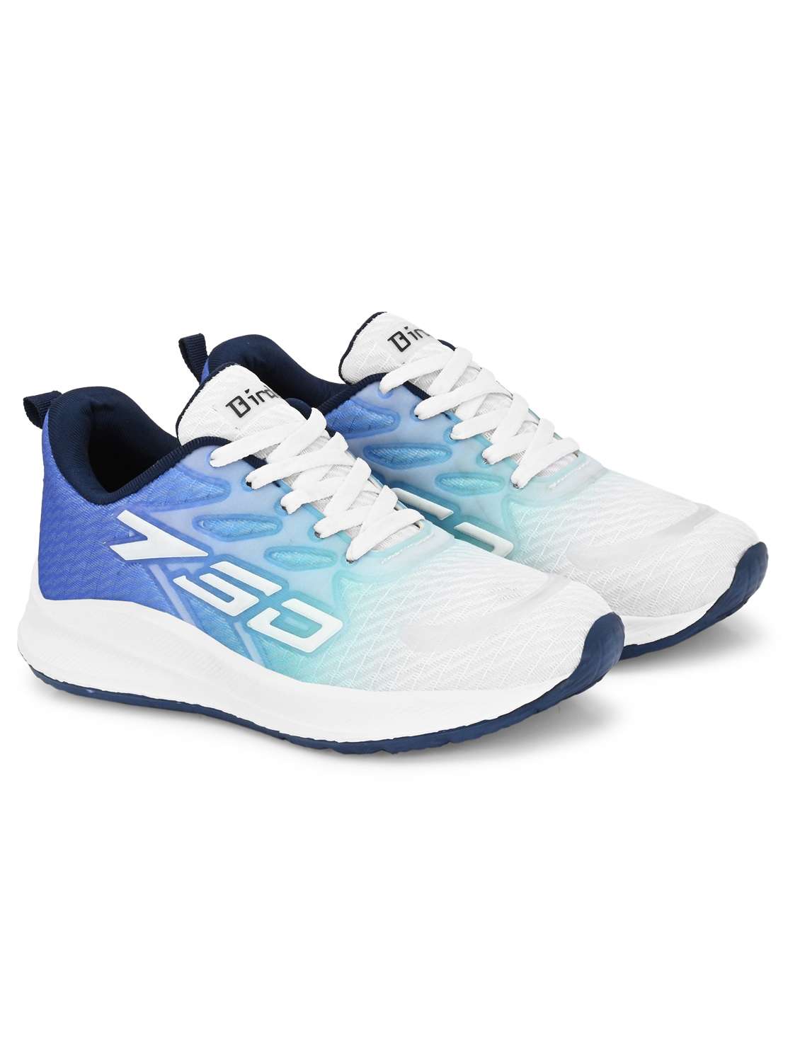 men blue lace-up sport shoe - 21981705 -  Standard Image - 1