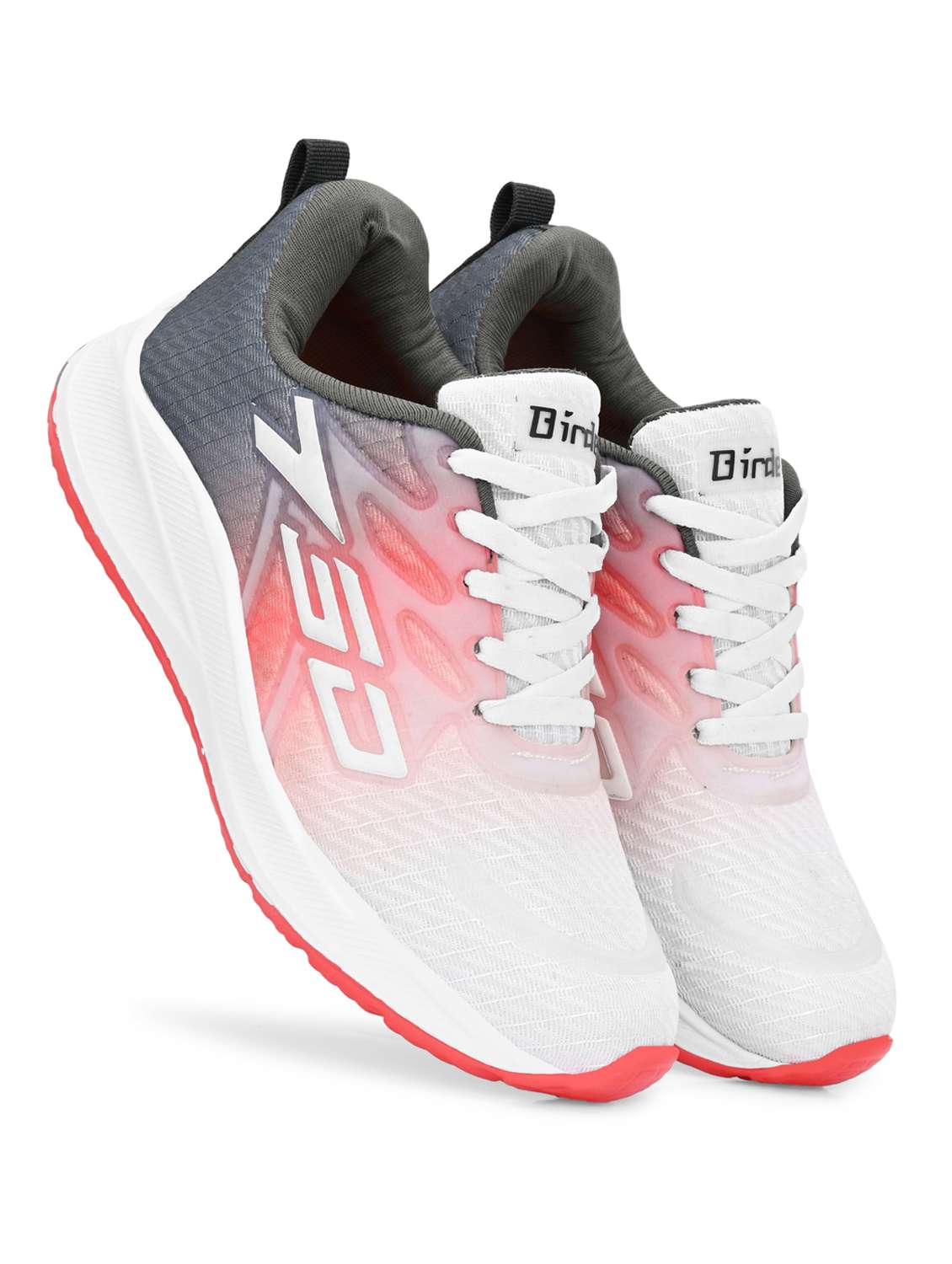 men white lace-up sport shoe - 21981707 -  Standard Image - 1