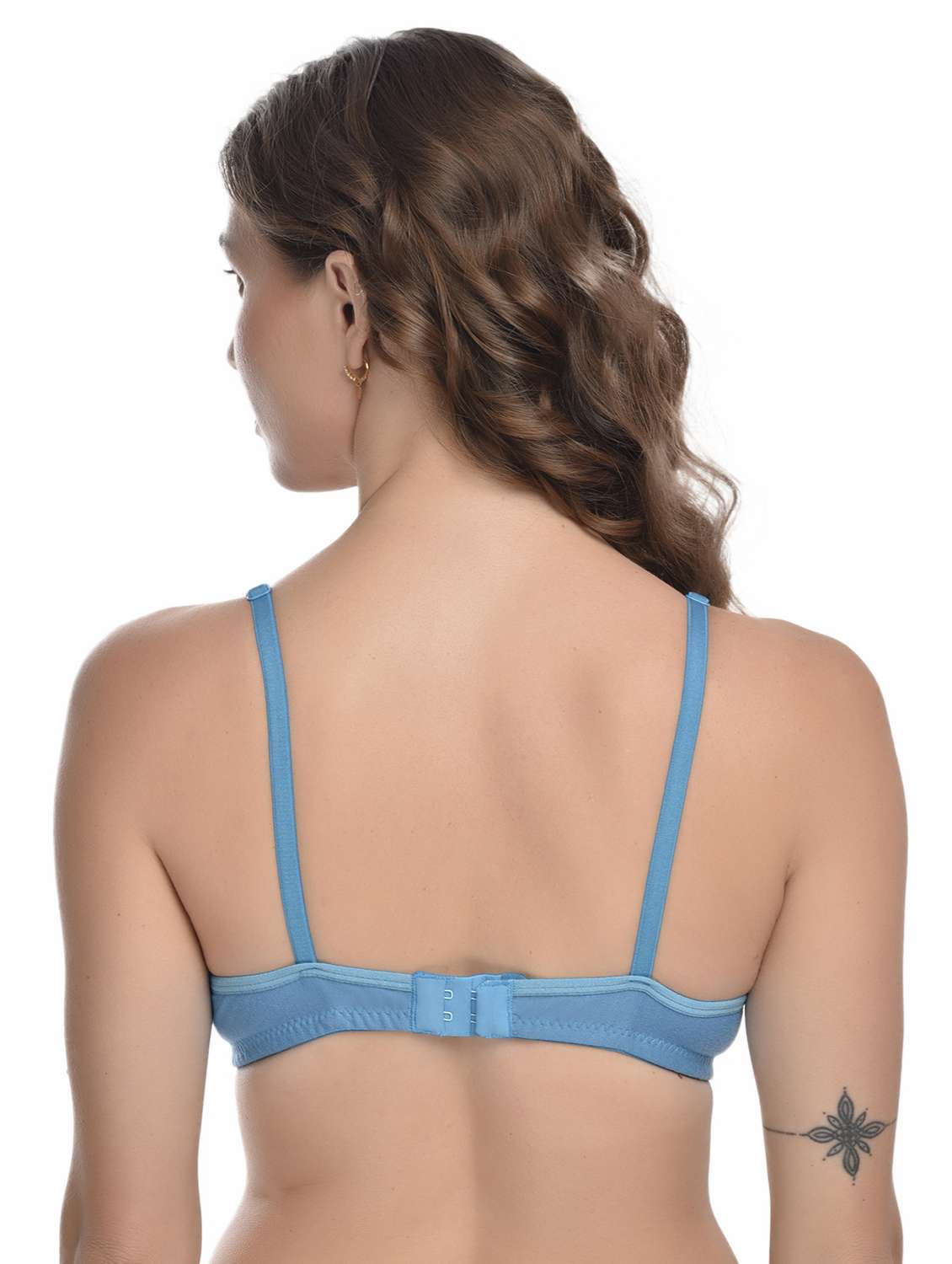 women pack of 3 color blocked t-shirt bra - 21981733 -  Standard Image - 4