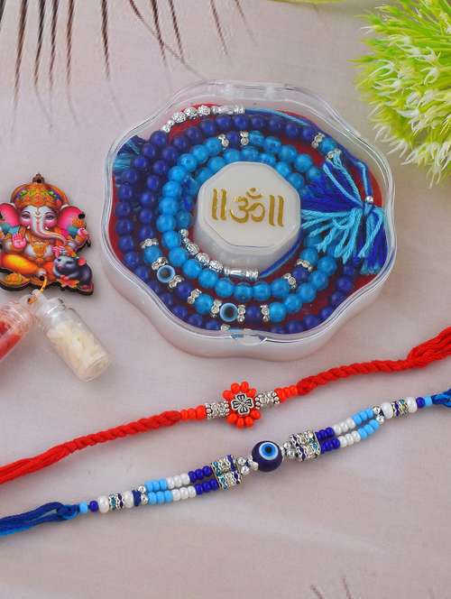 pack of 3 evil eye rakhi set - 21981744 - Standard Image - 0