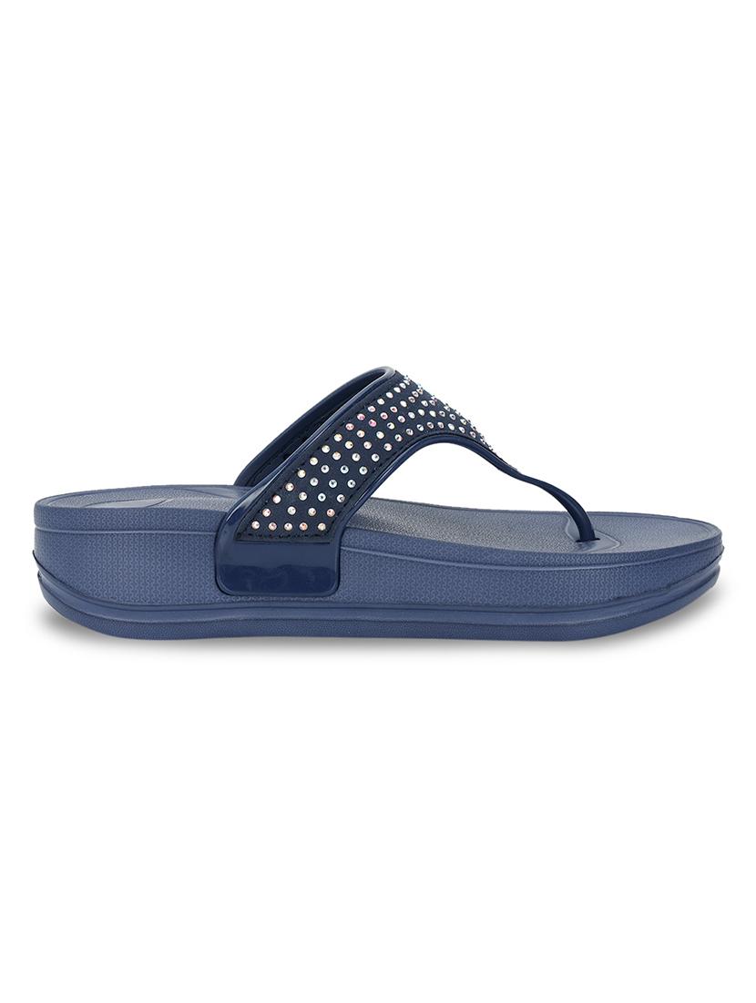 women embellished slip on flip flop - 21981888 - Standard Image - 1