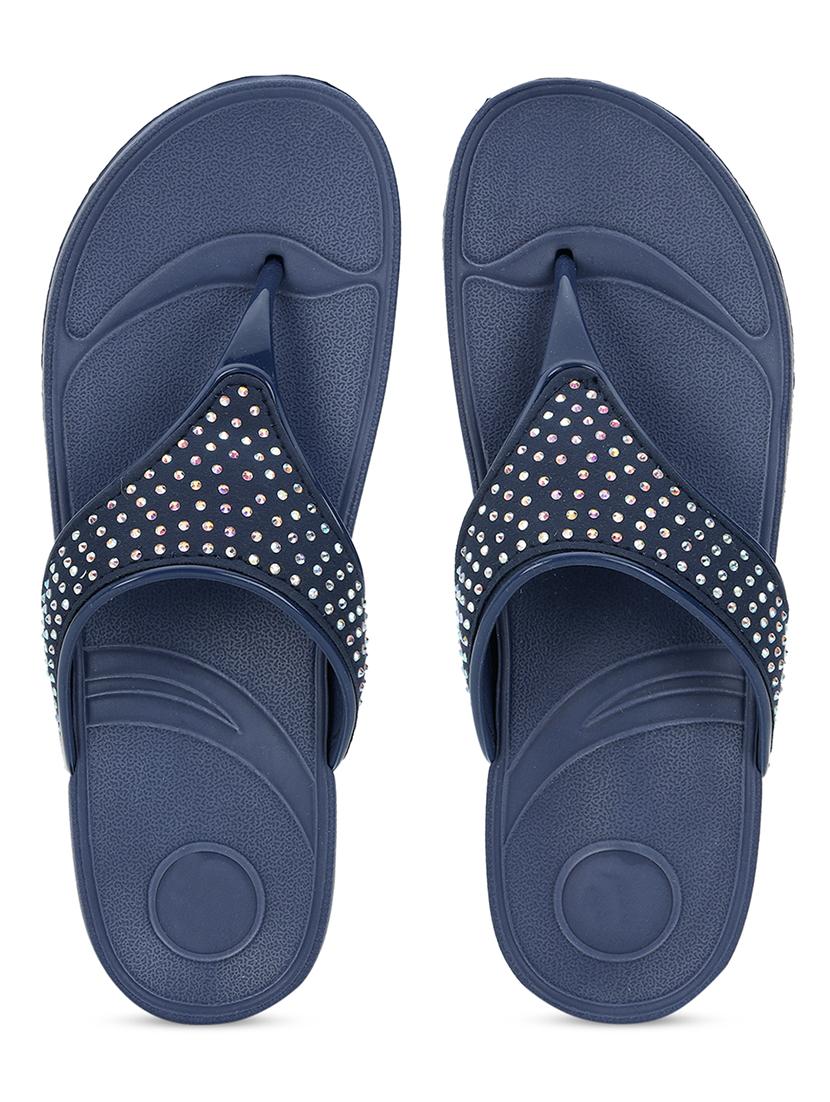 women embellished slip on flip flop - 21981888 - Standard Image - 4