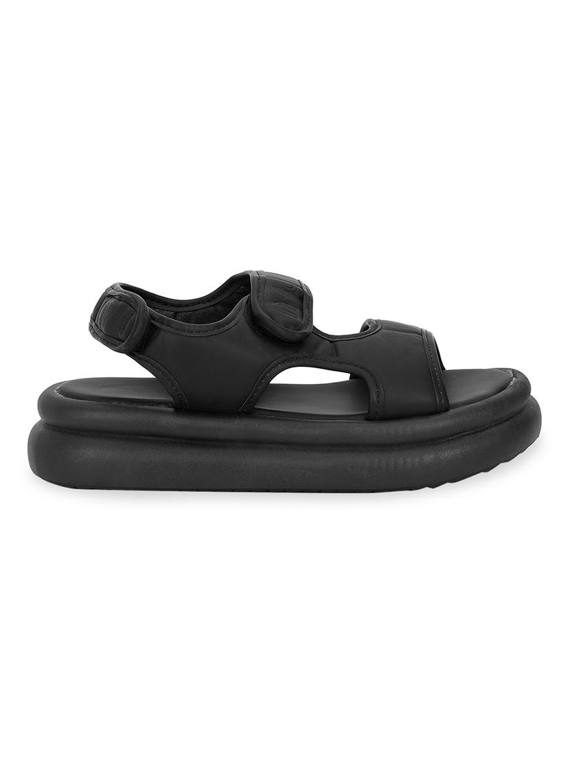 women black back strap platform sandal - 21981902 -  Standard Image - 1