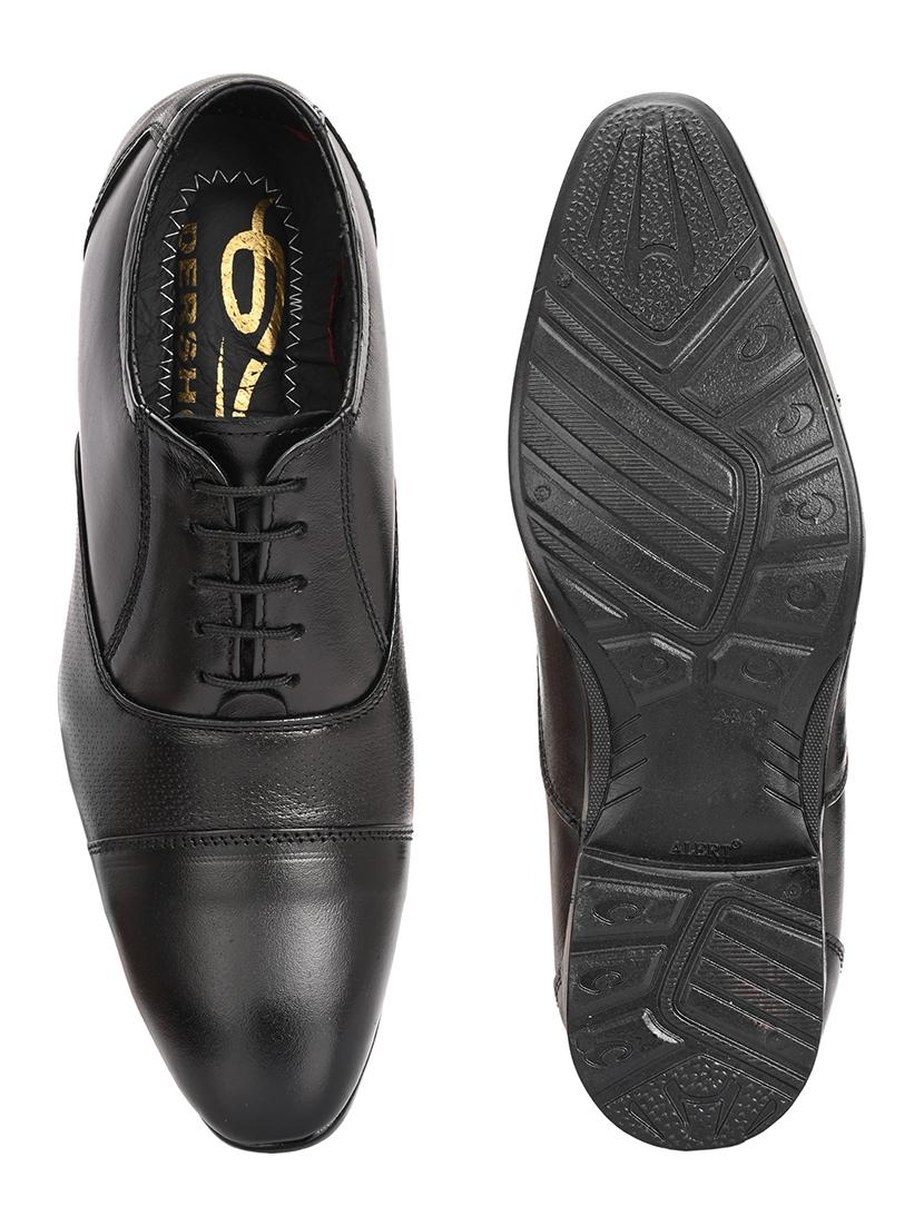 men black lace-up oxford - 21981937 - Standard Image - 4