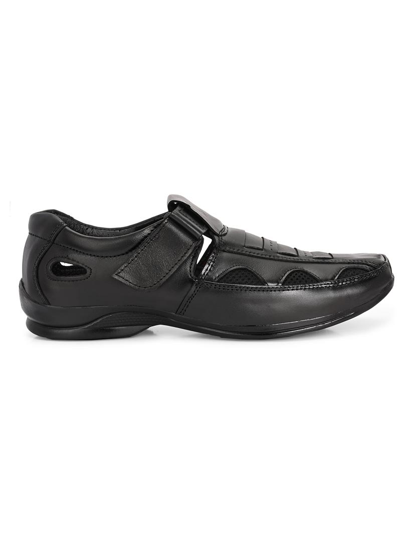 men black fisherman sandal - 21981939 - Standard Image - 1