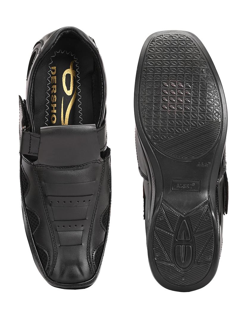 men black fisherman sandal - 21981939 - Standard Image - 4