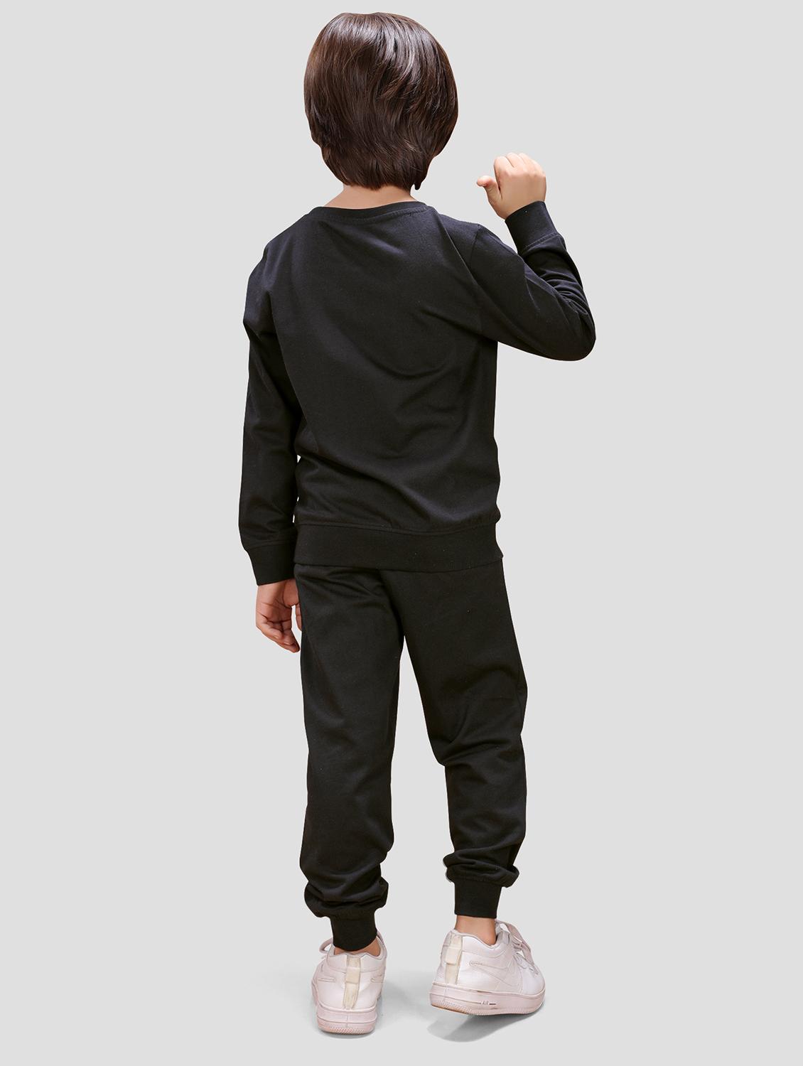 boys printed long sleeve full length co-ords set - 21982255 -  Standard Image - 1