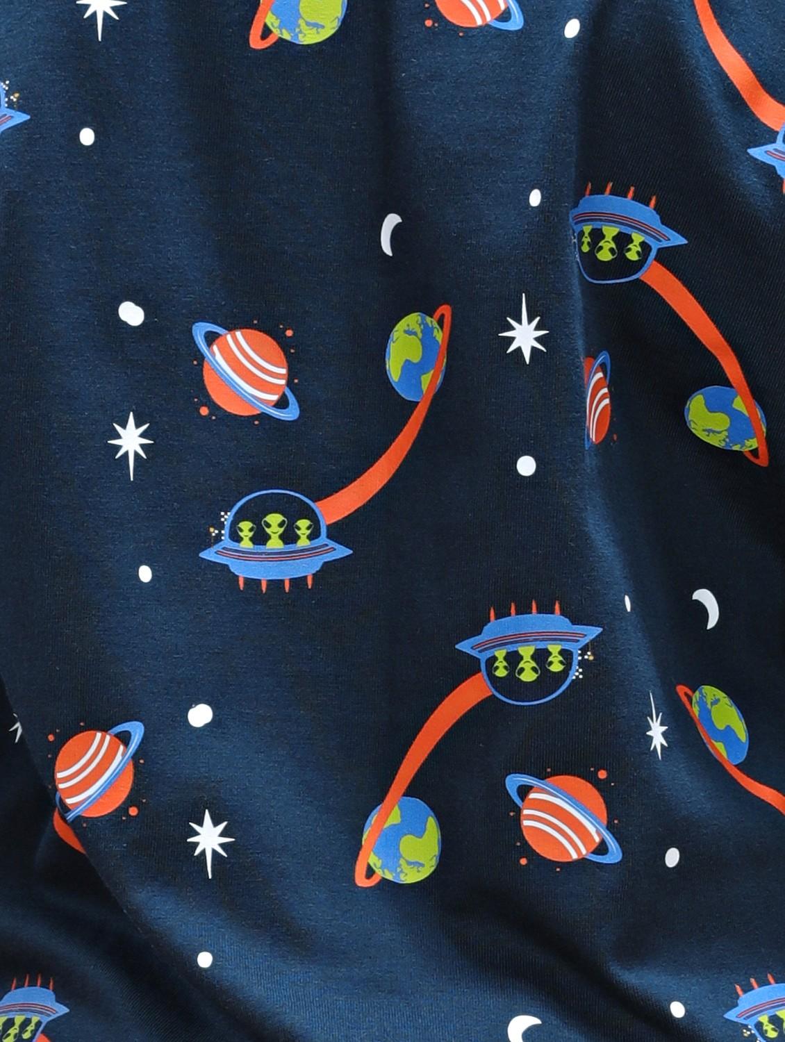 boys printed long sleeve full length co-ords set - 21982257 - Standard Image - 4