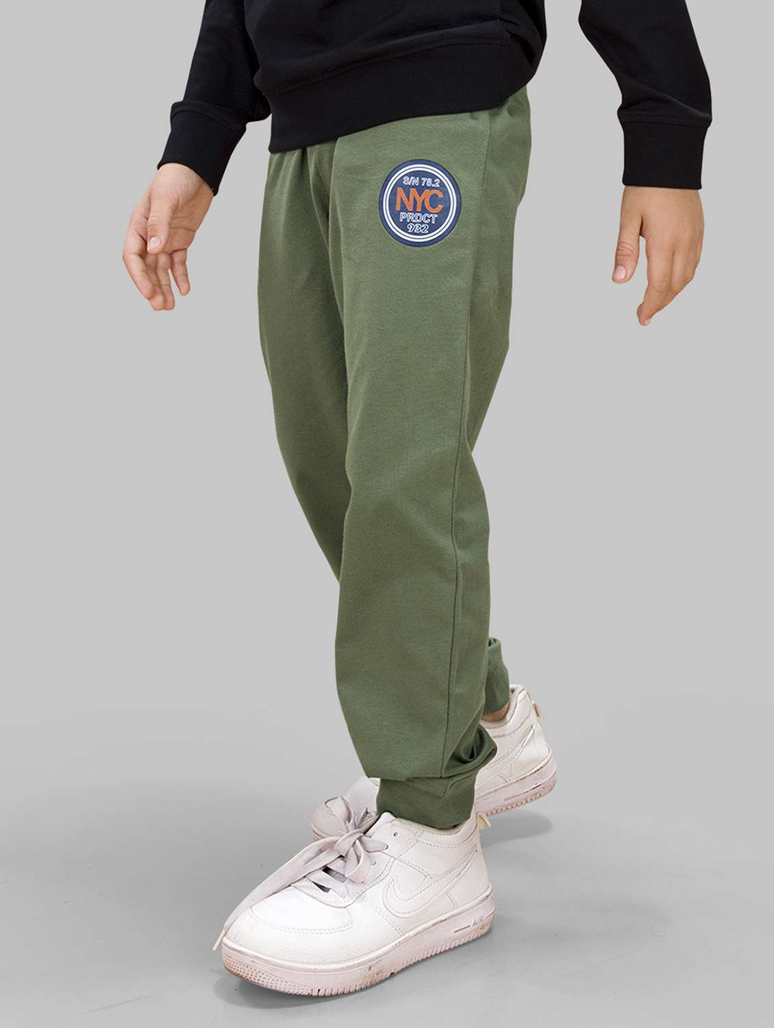 boys pack of 2 mid rise jogger - 21982260 -  Standard Image - 4