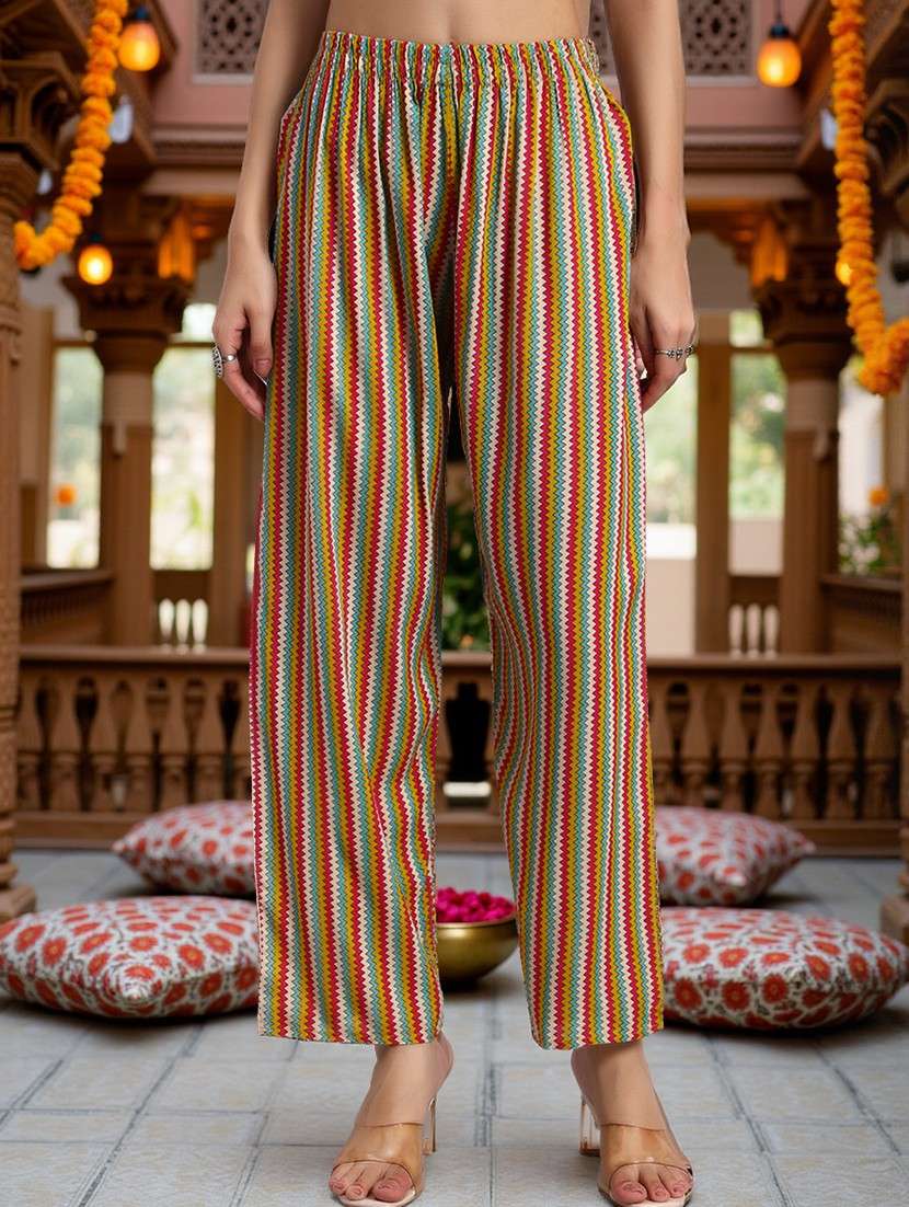 multi colored rayon suit set - 21982265 - Standard Image - 4