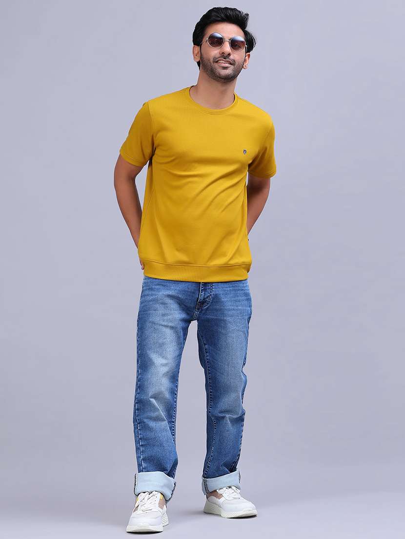 men washed mid rise full length jeans - 21982421 -  Standard Image - 4