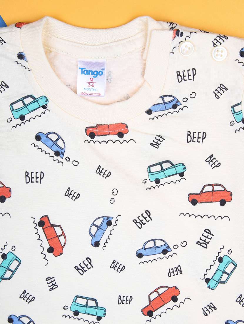 kids printed t-shirt and pajama co-ord set - 21982440 -  Standard Image - 4