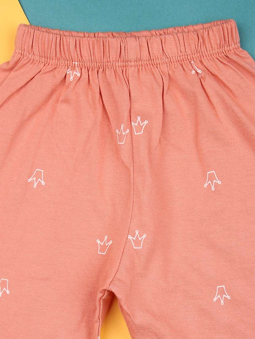 kids printed t-shirt and pajama co-ord set - 21982442 -  Standard Image - 4