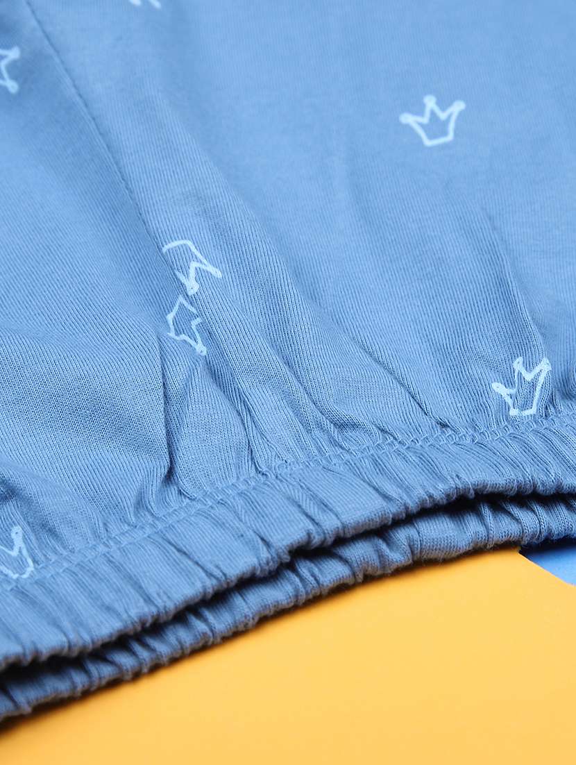 kids printed t-shirt and pajama co-ord set - 21982444 -  Standard Image - 4