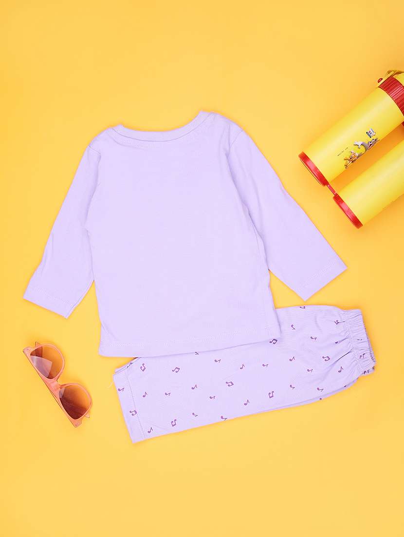 kids printed t-shirt and pajama co-ord set - 21982447 -  Standard Image - 1