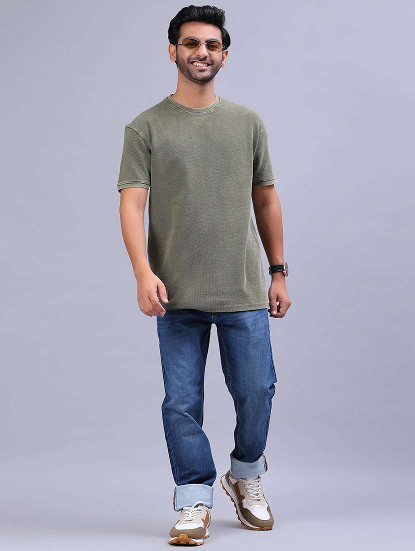 men washed mid rise full length jeans - 21982458 -  Standard Image - 4