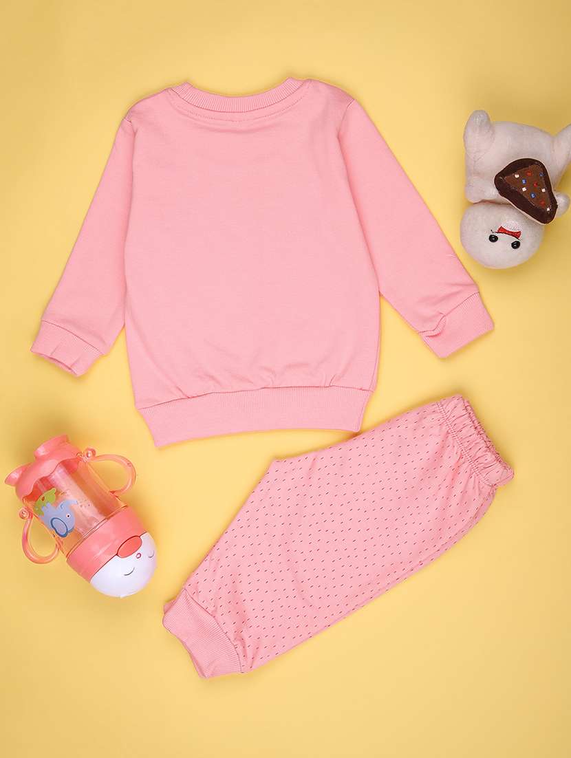 kids printed t-shirt and pajama co-ord set - 21982483 -  Standard Image - 1