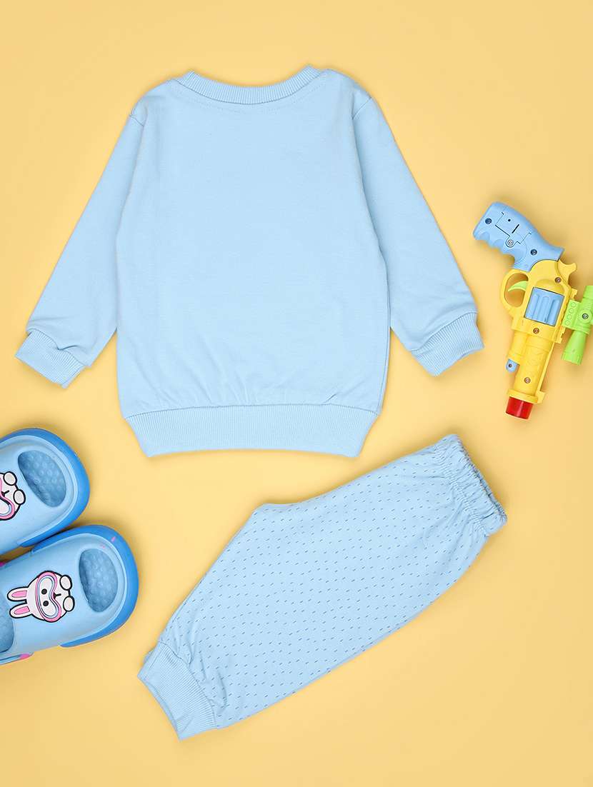 kids printed t-shirt and pajama co-ord set - 21982485 -  Standard Image - 1