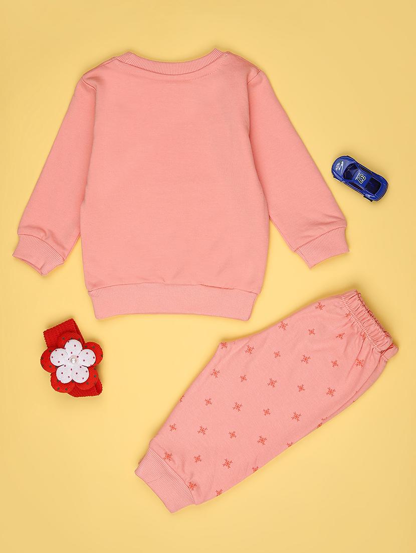 kids printed t-shirt and pajama co-ord set - 21982488 - Standard Image - 1