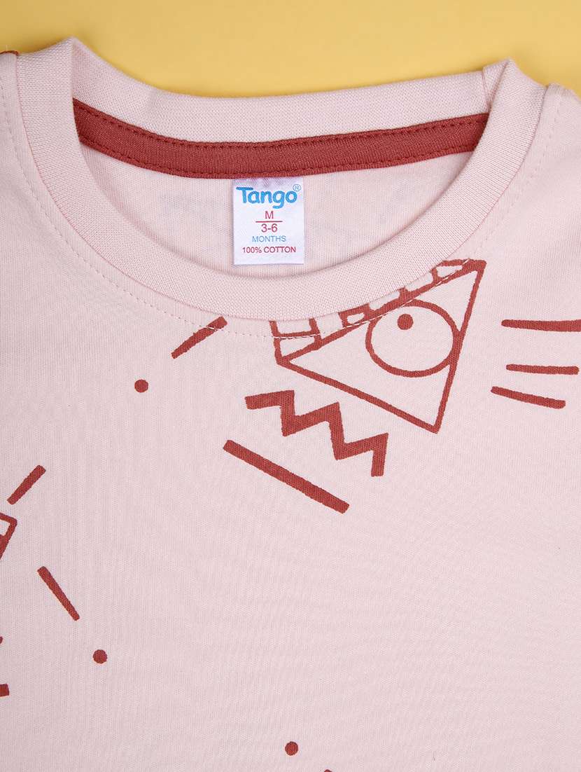 kids printed t-shirt and pajama co-ord set - 21982494 -  Standard Image - 4