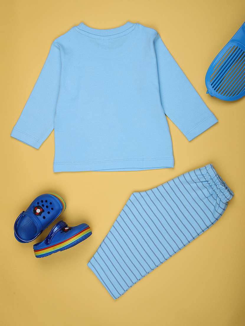 kids printed t-shirt and pajama co-ord set - 21982499 -  Standard Image - 1