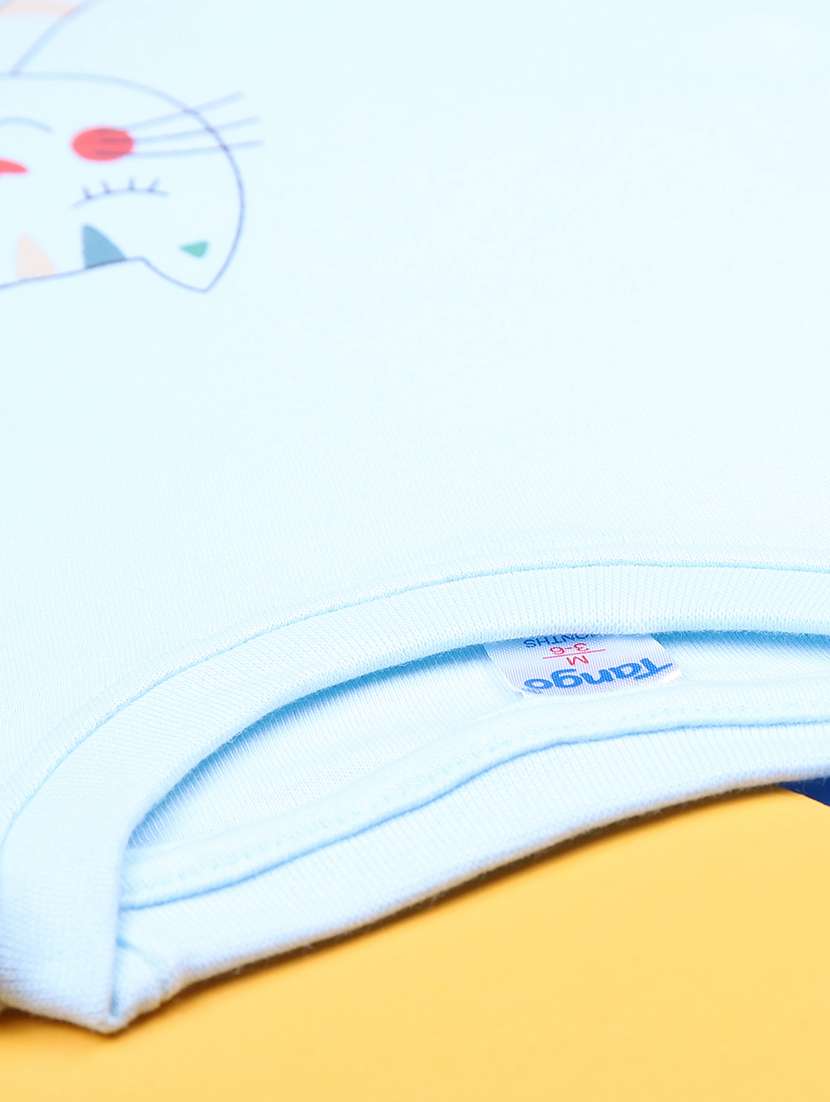 kids printed t-shirt and pajama co-ord set - 21982502 -  Standard Image - 4