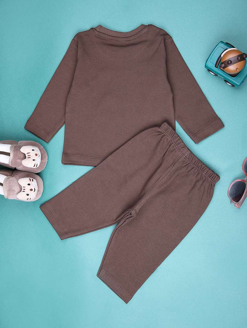 kids printed t-shirt and pajama co-ord set - 21982546 -  Standard Image - 1