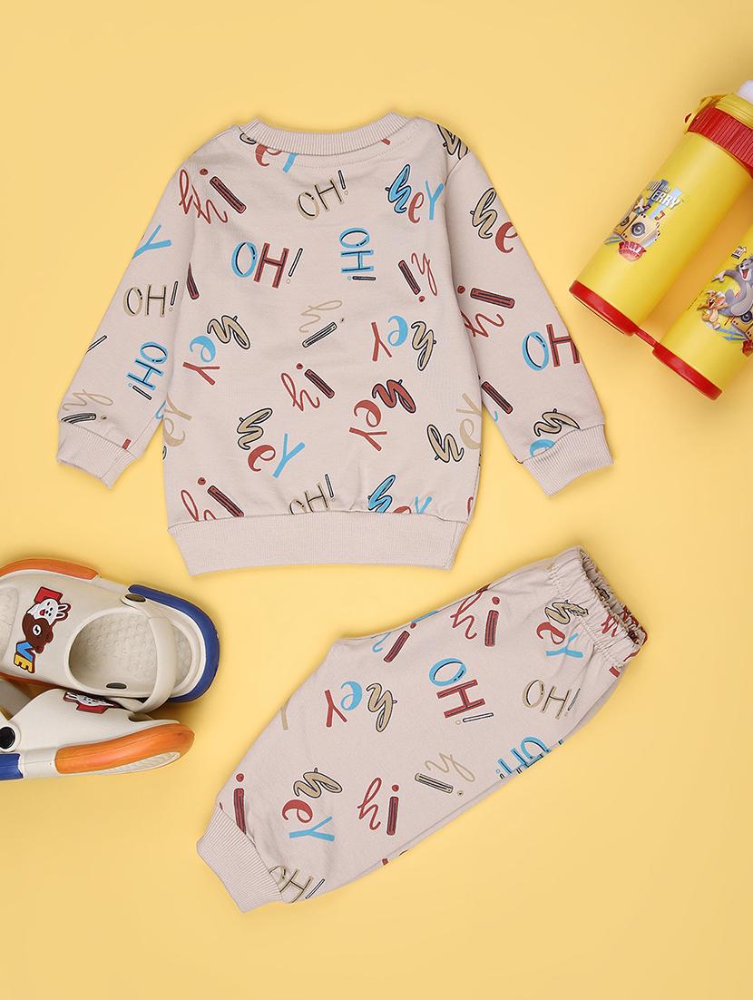 kids printed t-shirt and pajama co-ord set - 21982577 -  Standard Image - 1