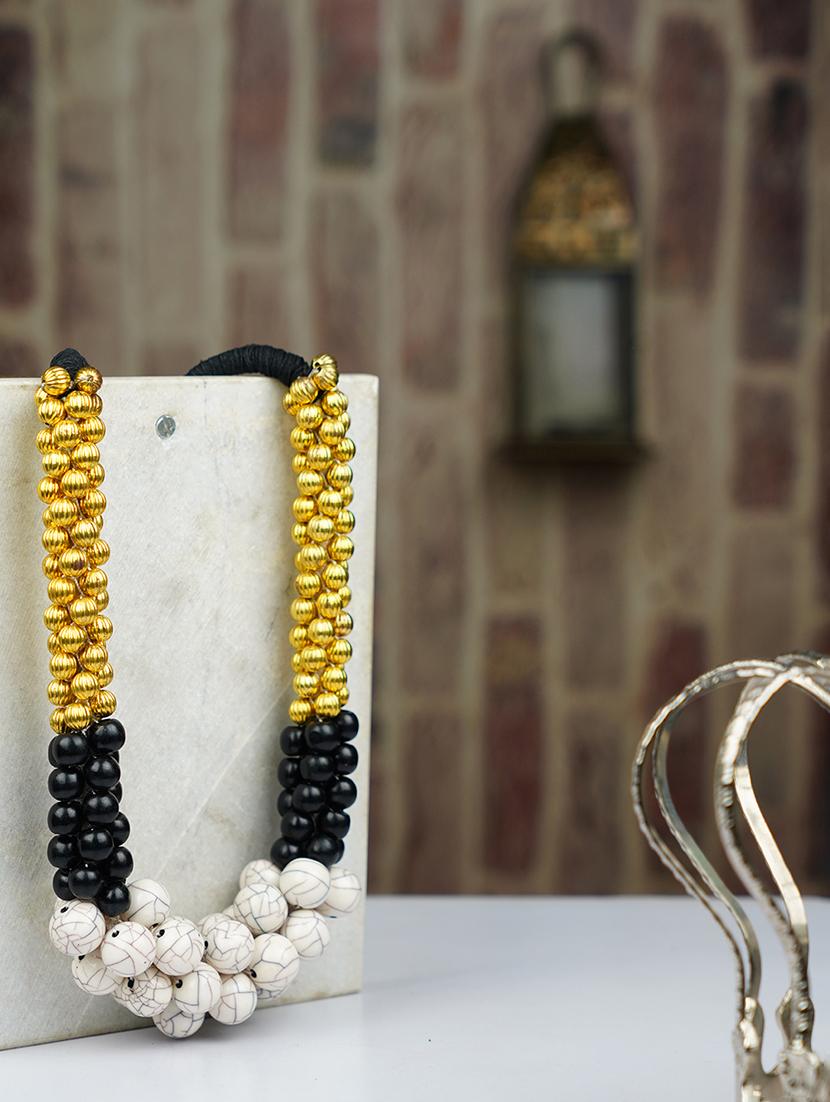 ethnic tribal handmade resin beaded fashion necklace - 21982832 -  Zoom Image - 0