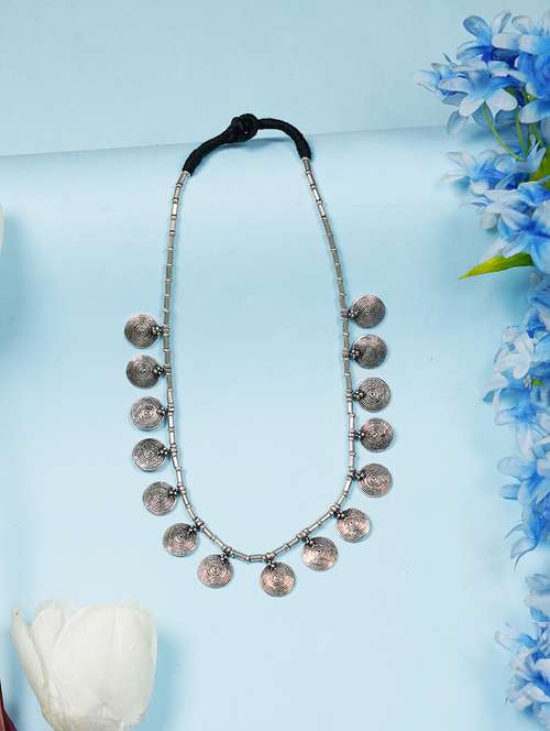 ethnic tribal handmade fashion coin necklace - 21982875 -  Standard Image - 0