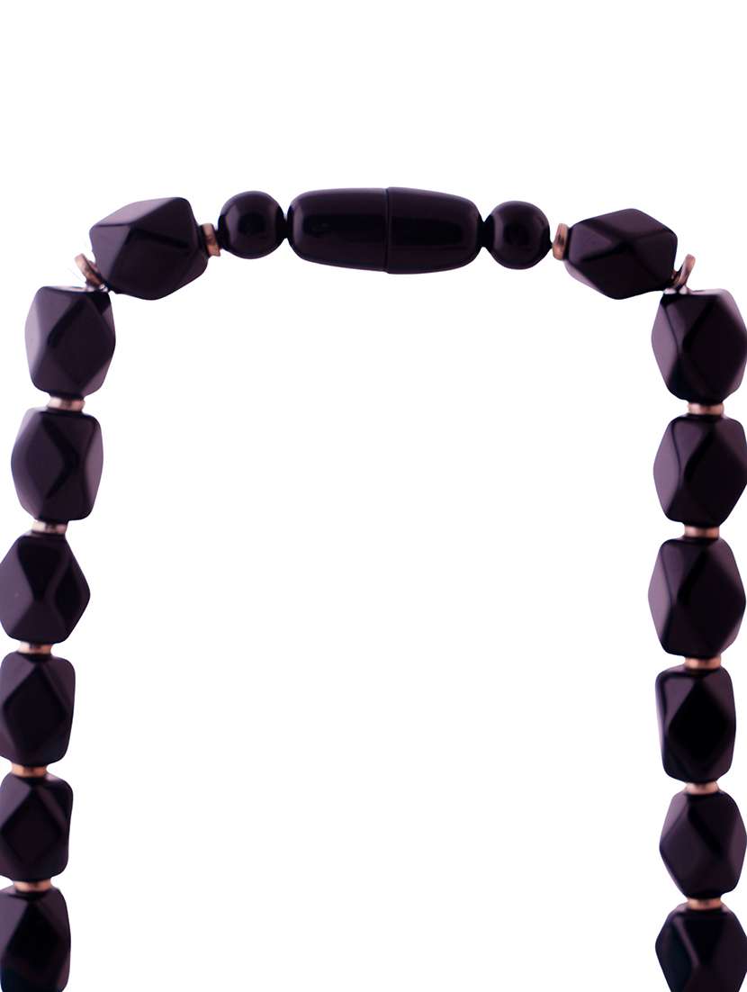 ethnic tribal handmade resin beaded fashion necklace - 21982897 - Standard Image - 4