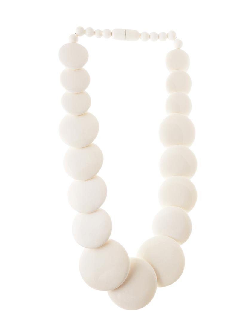 ethnic tribal handmade resin beaded fashion necklace - 21982905 - Standard Image - 1