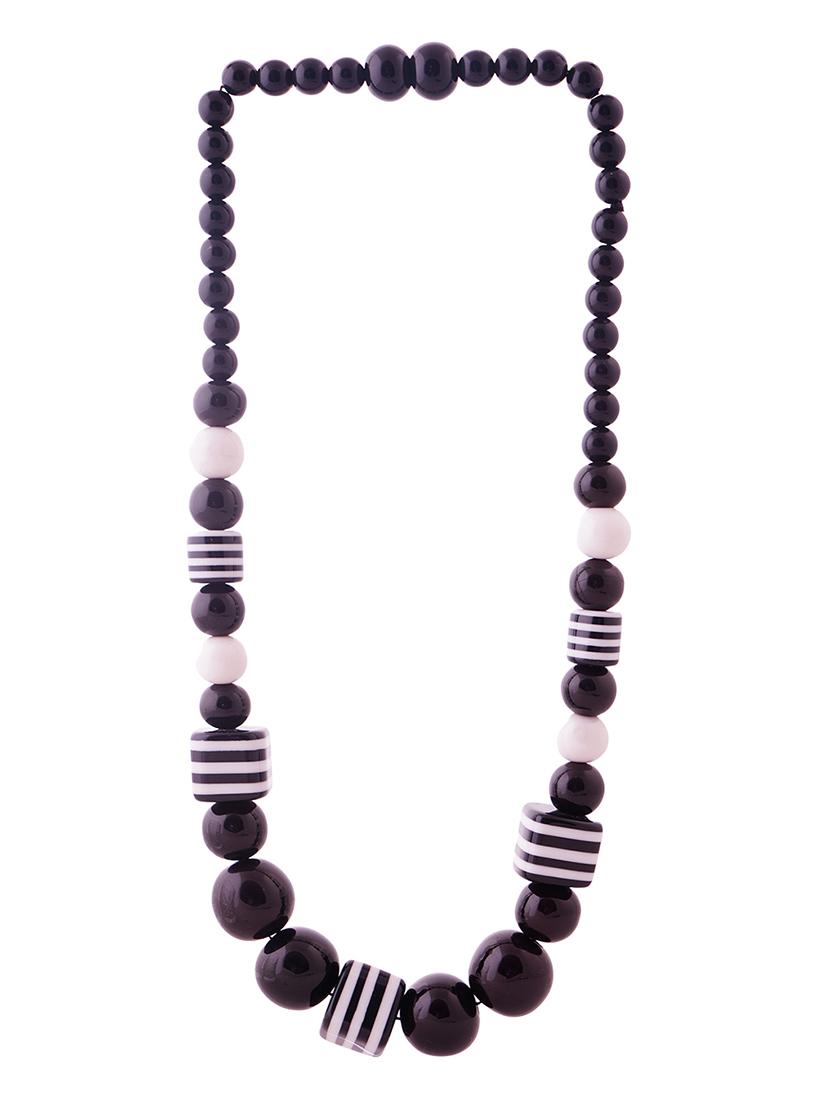 ethnic tribal handmade resin beaded fashion necklace - 21982911 - Standard Image - 1