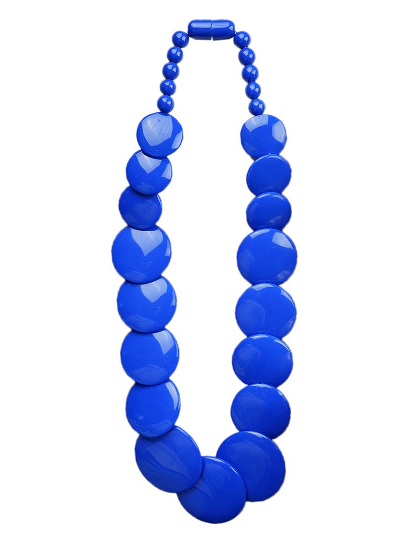 ethnic tribal handmade resin beaded fashion necklace - 21982912 - Standard Image - 1