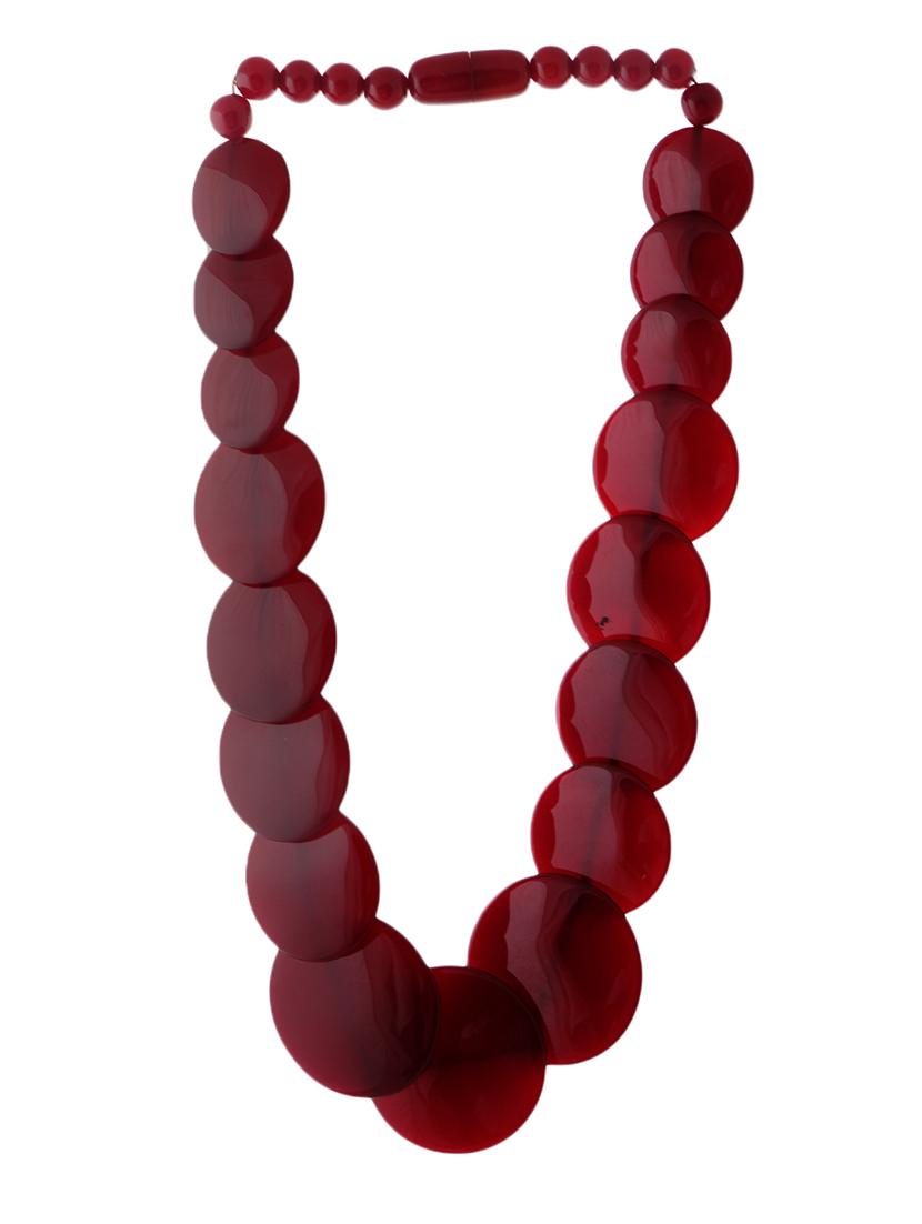 ethnic tribal handmade resin beaded fashion necklace - 21982913 -  Standard Image - 1
