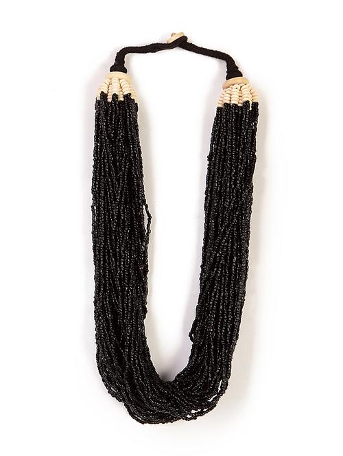 ethnic tribal handmade resin beaded fashion necklace - 21982928 - Standard Image - 0