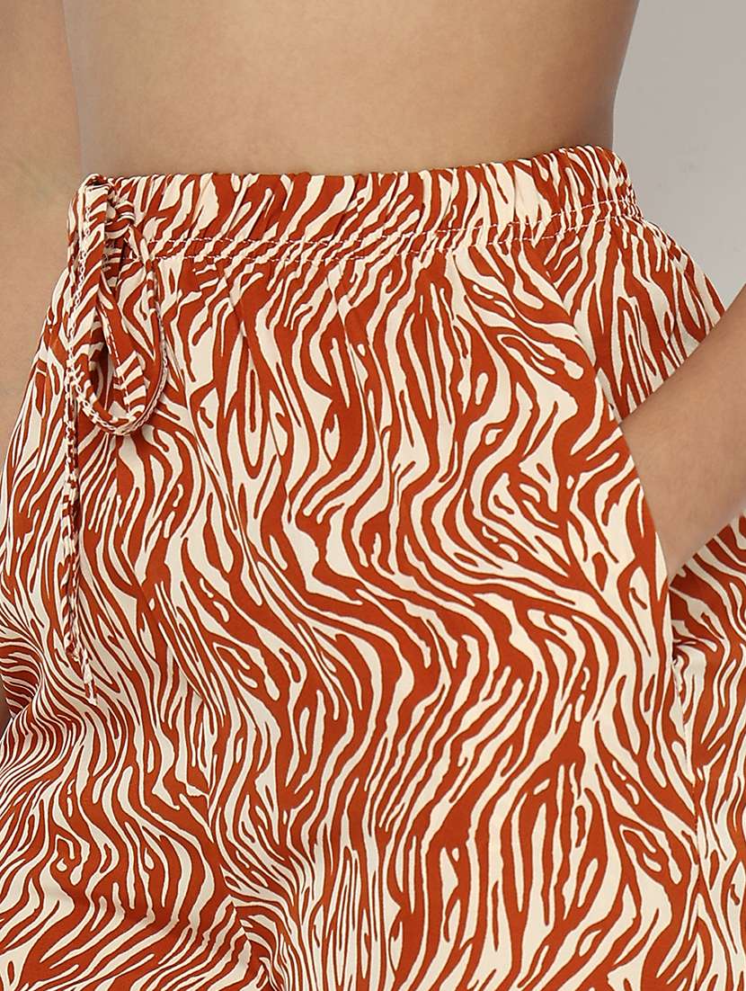 women animal print top and trouser co-ord set - 21982975 -  Standard Image - 6